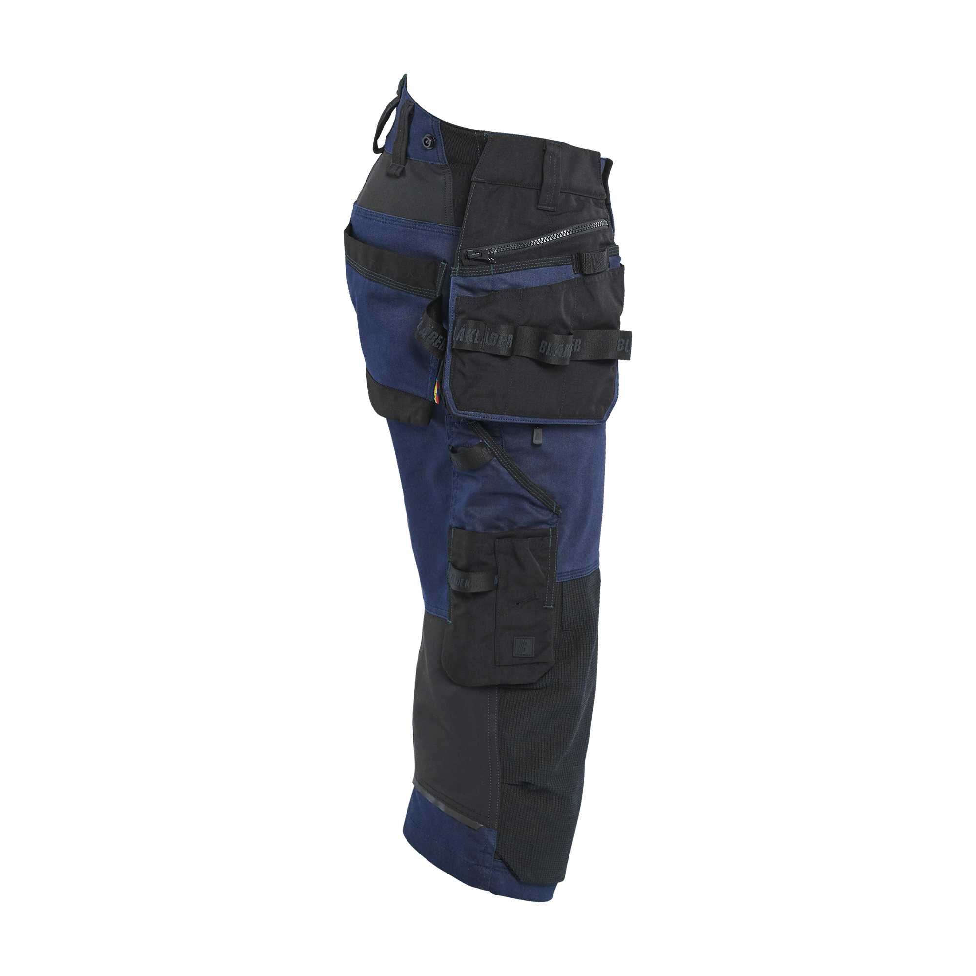 BLAKLADER 19771149 STRIKER Pirate trouser with stretch Work Pirate Bermuda Men - CORDURA Denim